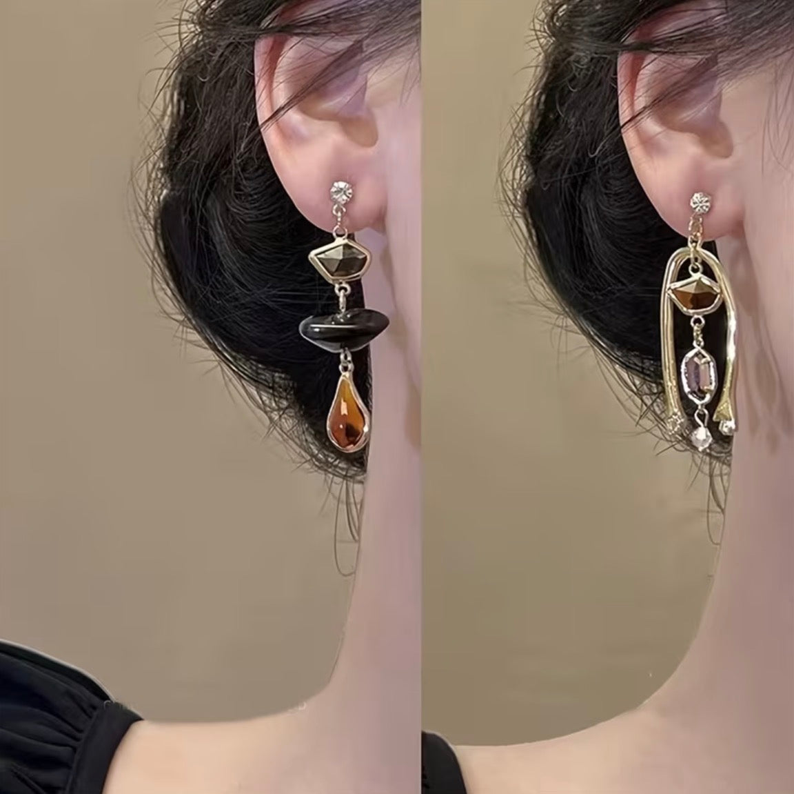 Artisan Asymmetry Earrings