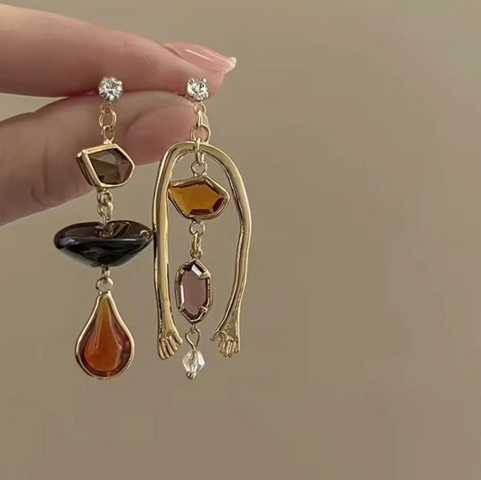 Artisan Asymmetry Earrings